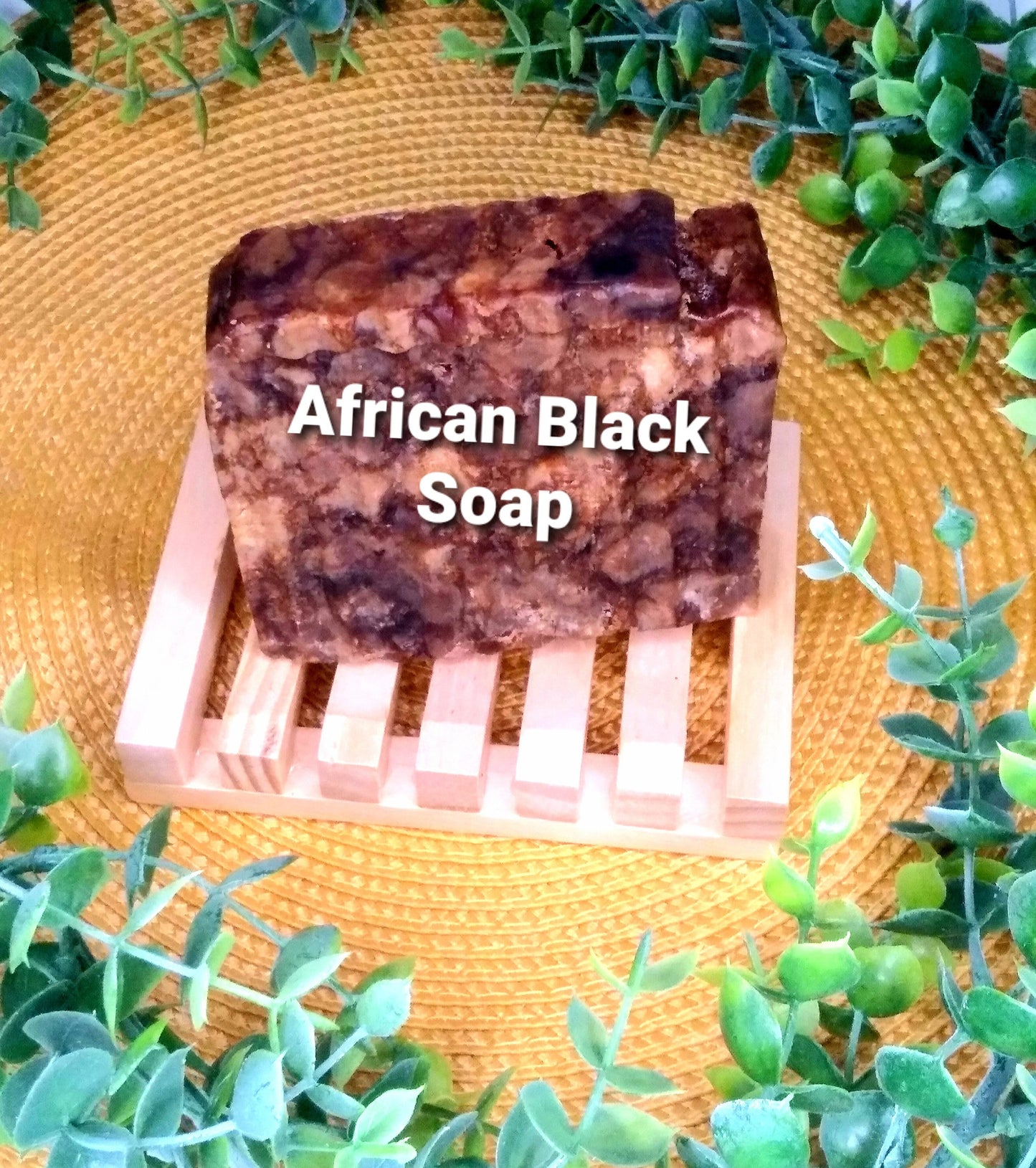 African Black Soap Bar