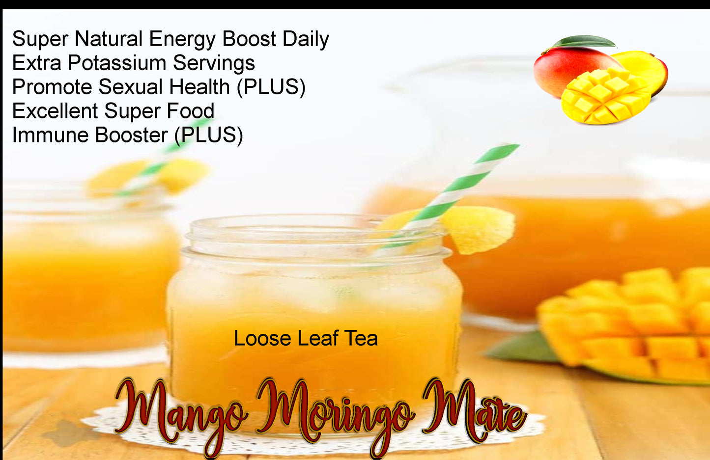 Mango Moringa Mate Loose Leaf Tea