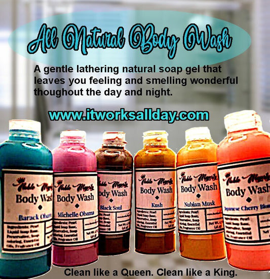 All Natural Body Wash